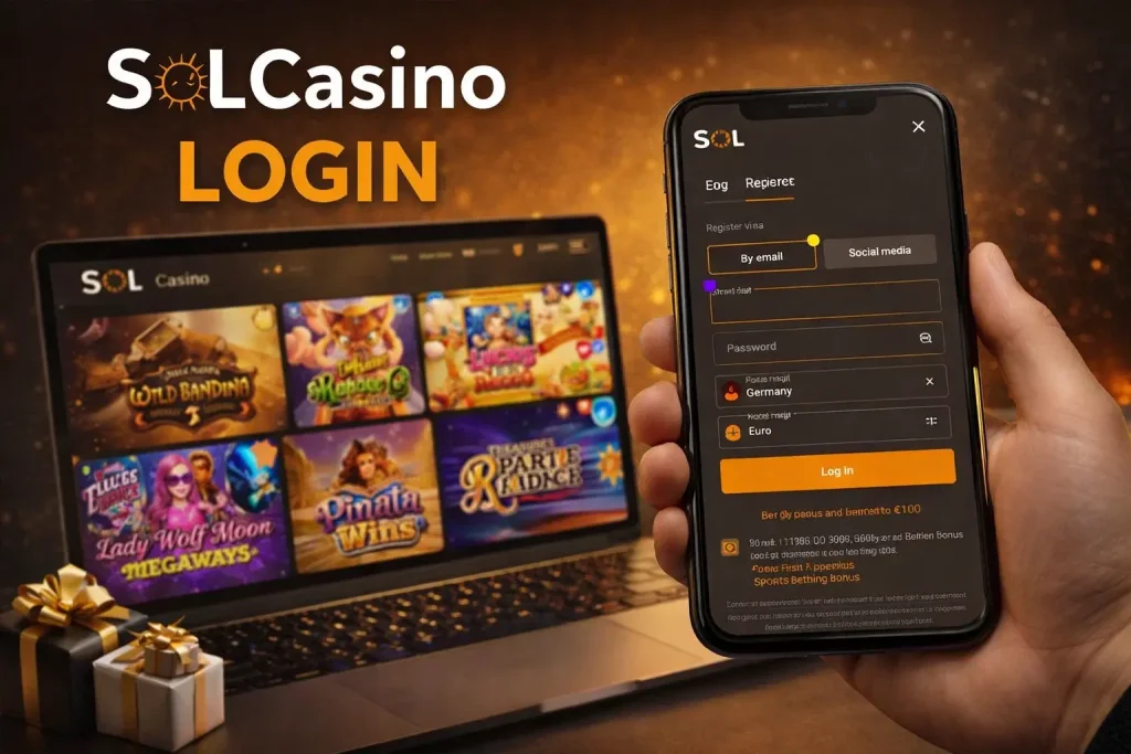 sol casino login